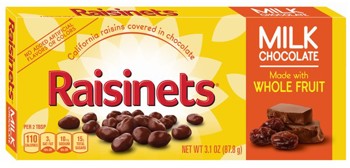 Nestle Video Box Chocolate Raisinets MC 15ct 3.1oz